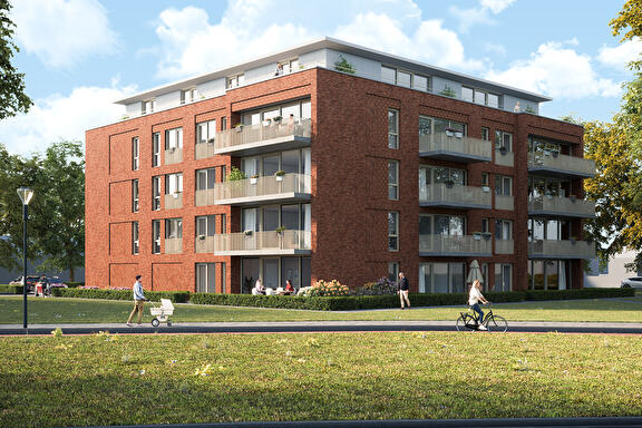 Het Willemshof, een toekomstig appartementencomplex in Veendam